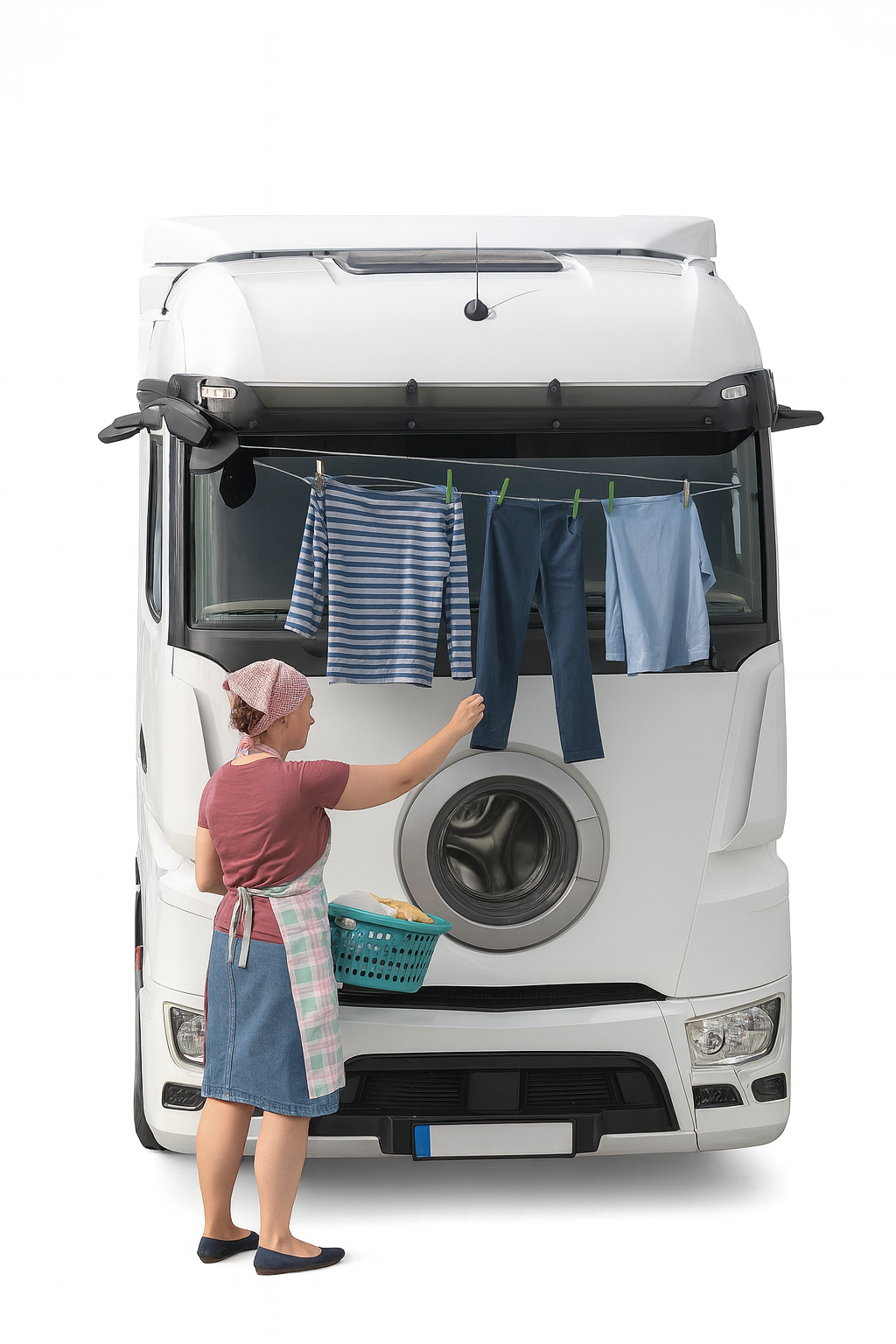Actros Waschmaschine mit Schleudergang