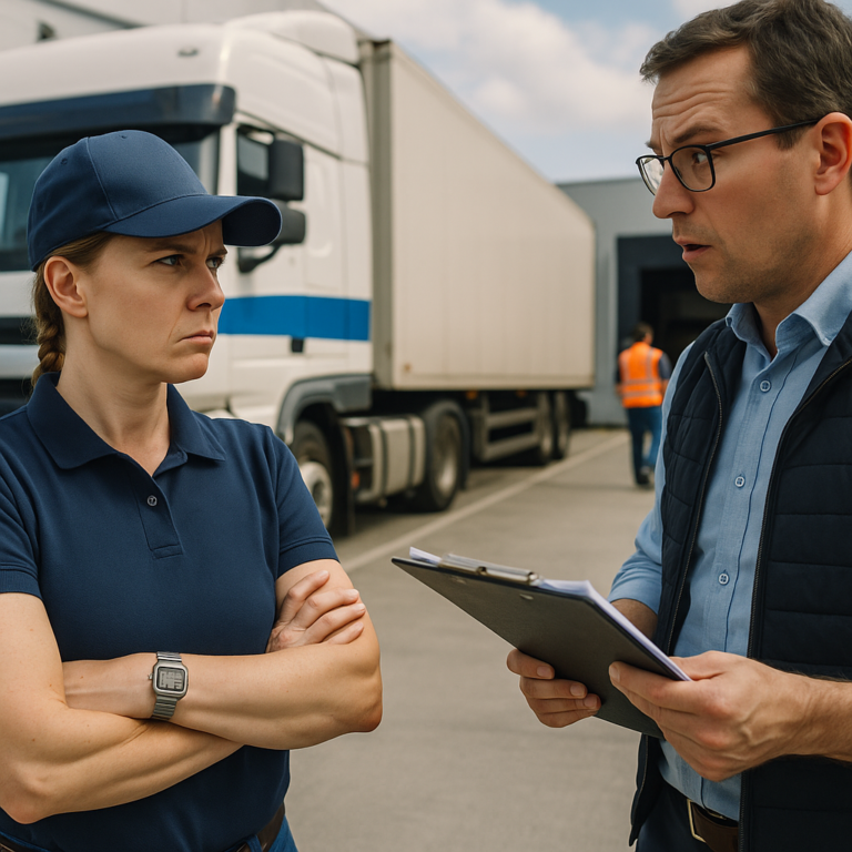 Pünktlichkeits‑Polizei auf Rädern: LKW‑Fahrerin mit eiserner Tourenroutine schockt die Transportbranche