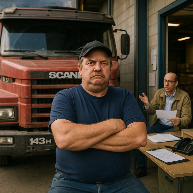 Trucker Ronny: Sein Millionenkilometer-Scania kennt jedes Klappern – Ersatz kommt nicht ins Cockpit, moderne Lkw sind für ihn fahrende Computer für Anfänger